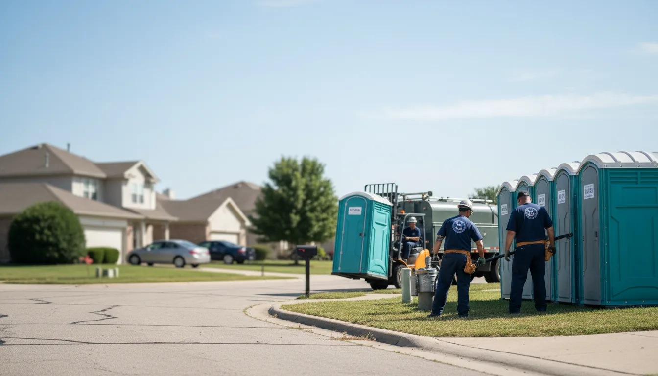 Porta Potty Rental in Bennett, IA near me